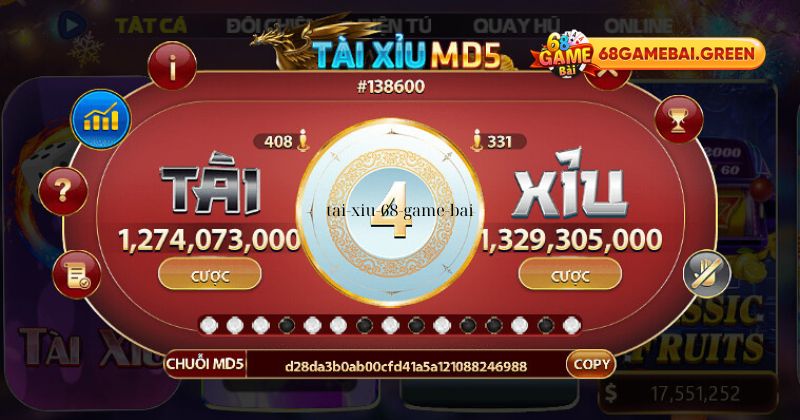 Tài Xỉu 68 Game Bài